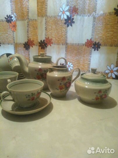 Фарфоровый сервиз СССР Дулево