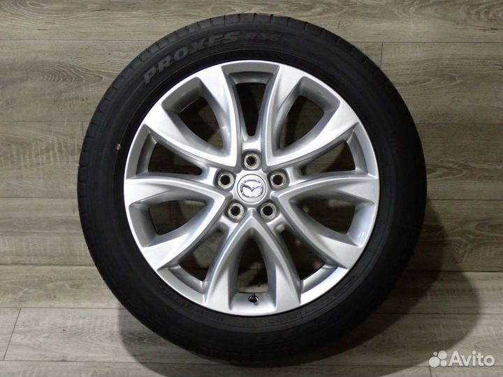 Комплект оригинальных R19 колес Mazda CX5 лето