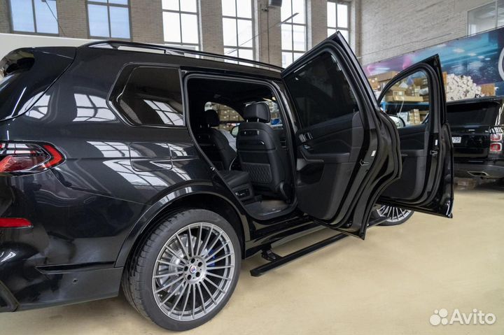 Выдвижные электрические пороги ATS BMW X7 - alpina