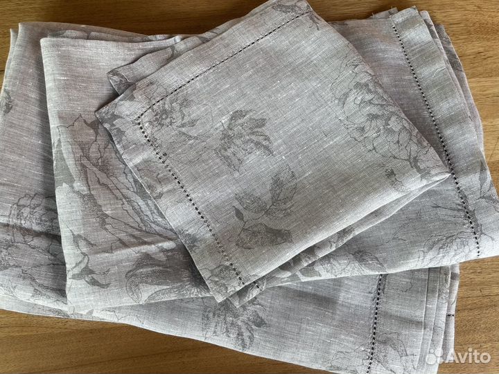 Скатерть салфетка дорожка лен батист