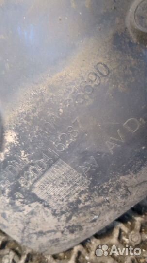 Защита арок (подкрылок) Renault Megane 2, 2007