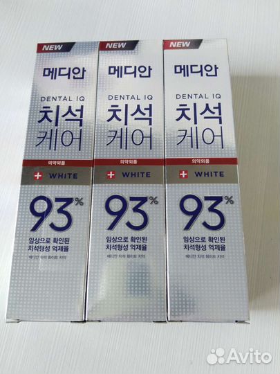 Корейские зубные пасты Median