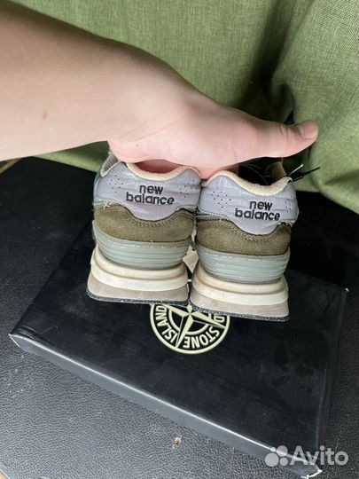 Stone island*new balance кроссовки