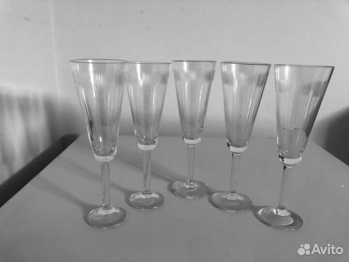 Фужеры стекло СССР