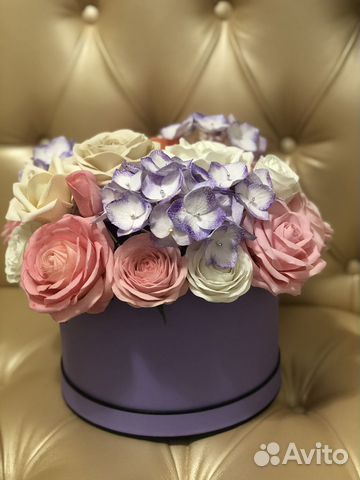 Цветы из холодного фарфора