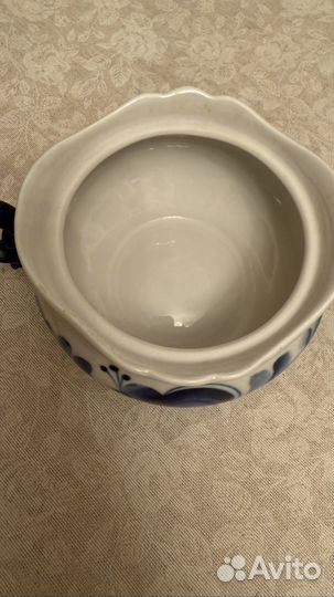 Сахарница гжель