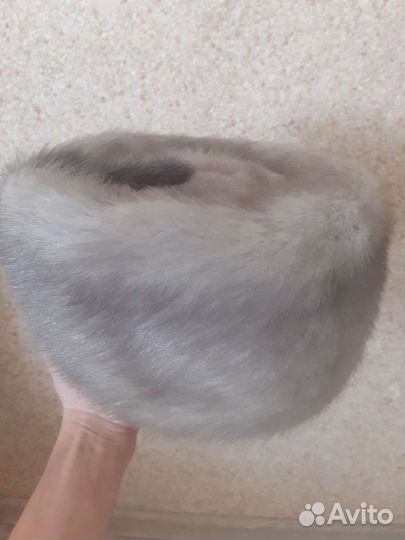 Шапка норковая женская