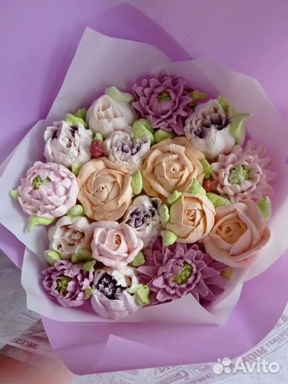 Зефирный букет к празднику