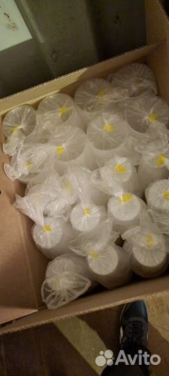 Стаканы для bubble tea 500 мл матовые