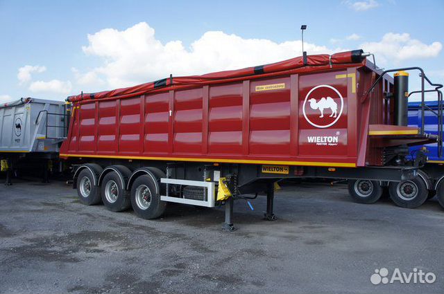Полуприцеп бортовой WIELTON NS 34 ST-0 (NS 34 SB-0), 2023