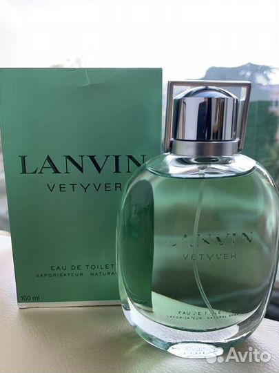 Туалетная вода lanvin vetyver 100 ml