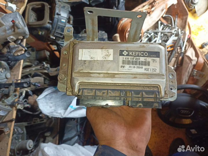 Эбу мозги Hyundai accent 2