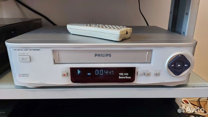 Видеомагнитофон philips VR 670 hifi stereo