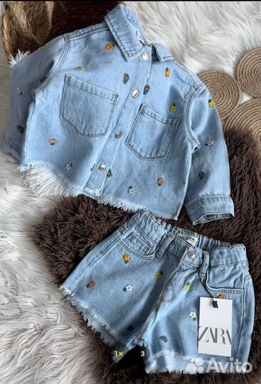 Джинсовый костюм