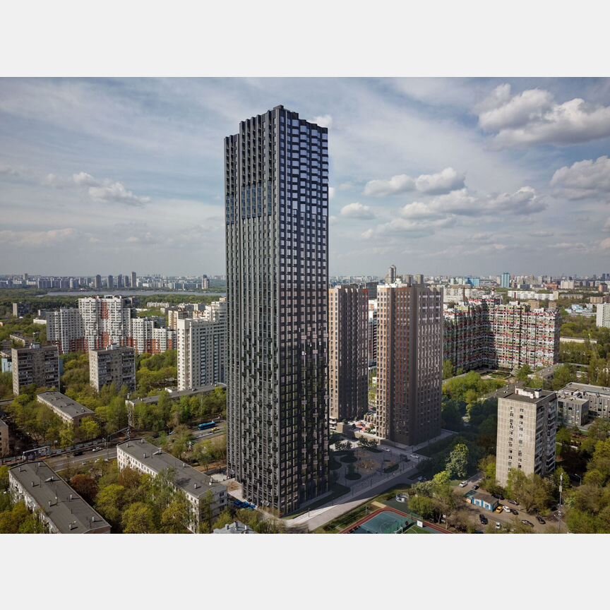 2-к. квартира, 64,8 м², 43/47 эт.