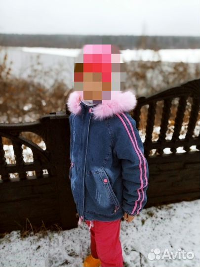 Джинсовая куртка для девочки