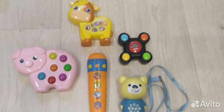 Игрушки развивающие, музыкальные, интерактивные