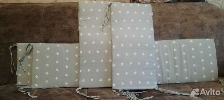 Бортики в детскую кроватку