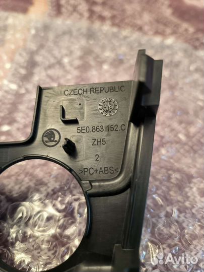 Блок управления климат контролем Skoda Octavia A7