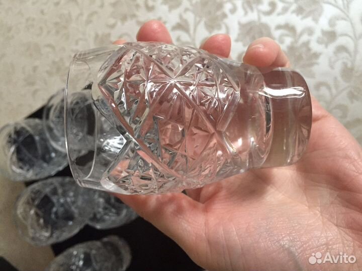 Рюмки хрустальные