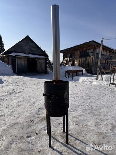 Печь под казан