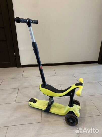 Самокат беговел 2 в 1