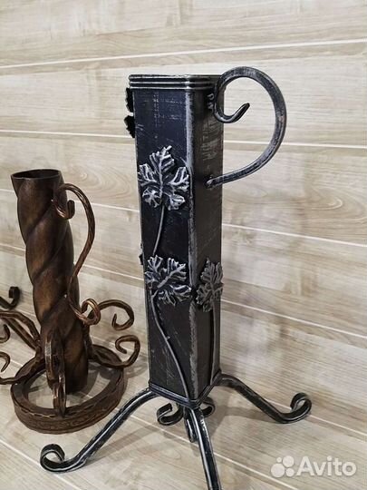 Шампура с кованой подставкой / подарок мужчине