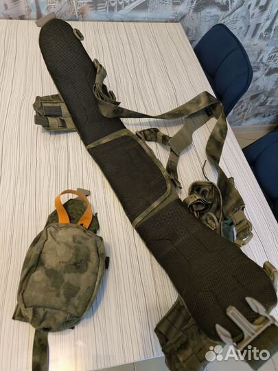 Тактический пояс ссо мох комплектом
