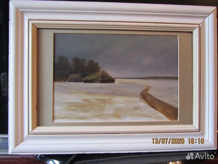 Картина СССР живопись масло