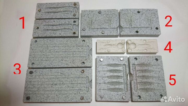 Набор для литья силиконовых приманок