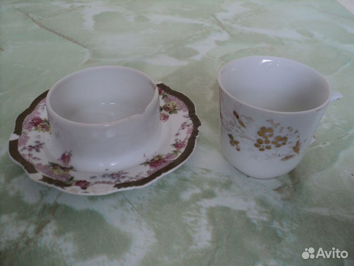 Маслёнка и Чашка Империя