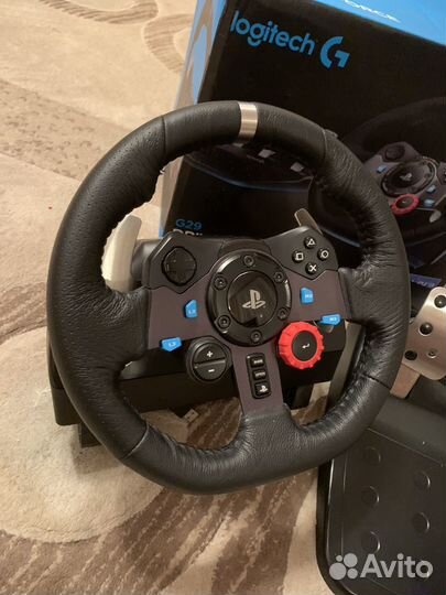 Игровой руль Logietch g29 полный компл