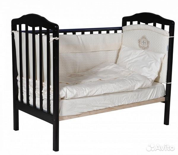 Кровать детская «Анита» (2)а/с, колесо, качалка (ш