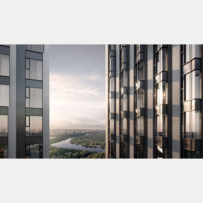 Квартира-студия, 54,8 м², 8/43 эт.