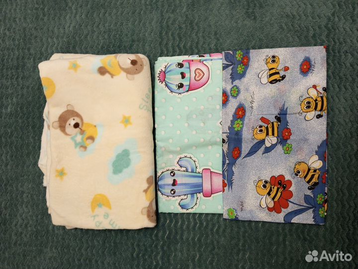 Детские ткани хлопок, велсофт