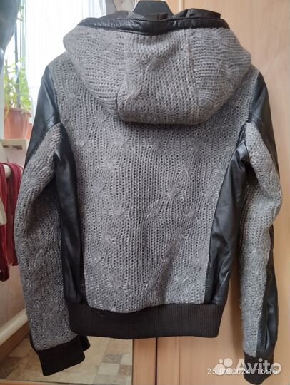 Кожаная куртка и пальто