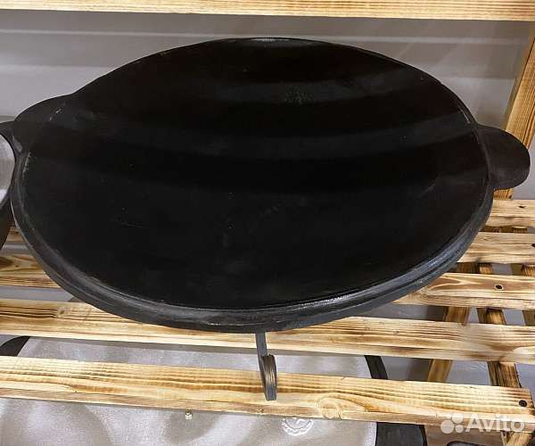 Сковорода садж чугунная 50 см