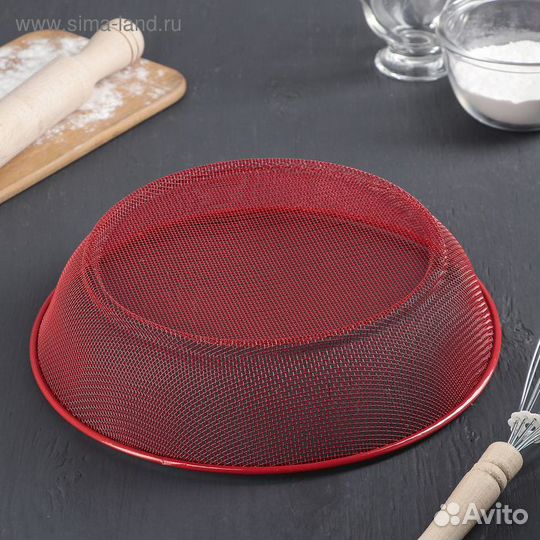 Сито-корзинка 2 в 1, d28 см, цвет микс