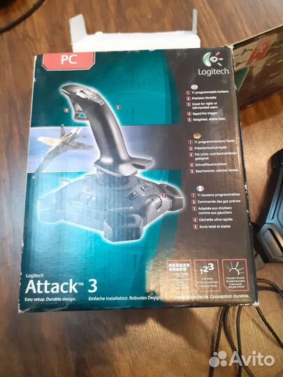 Джойстик для пк logitech attack 3