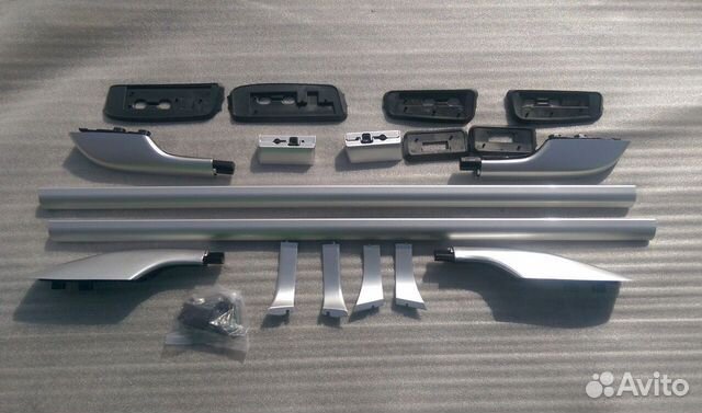 Land Cruiser 200 Продольные рейлинги серебро W2LG5 купить в ...