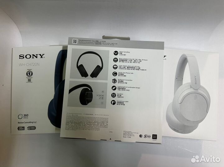 Новые Наушники Sony WH-CH720N, оригинал