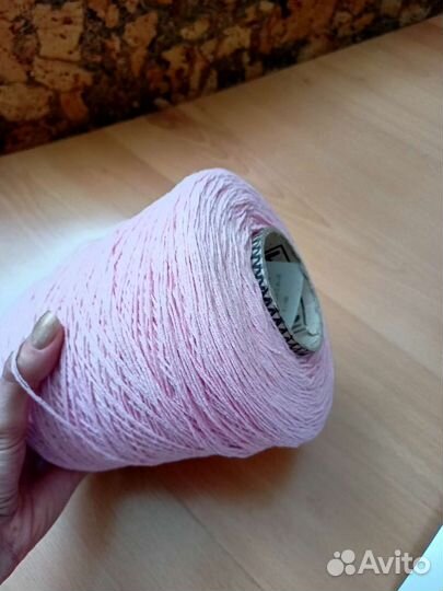 Пряжа в бобинах хлопок