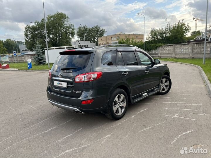 Hyundai Santa Fe 2.4 AT, 2011, 196 000 км