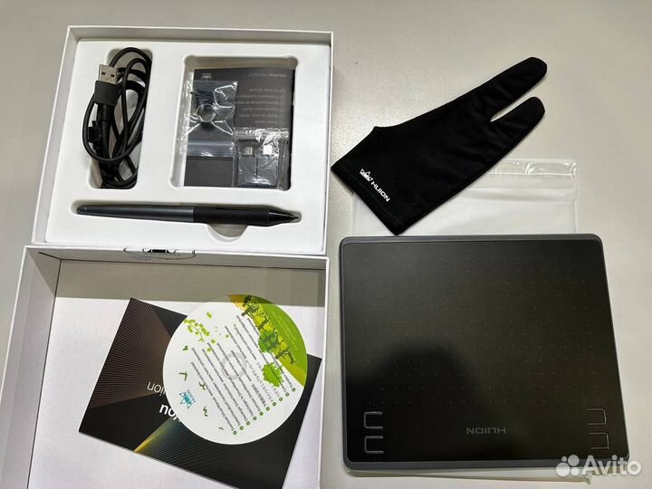 Графический планшет huion hs64