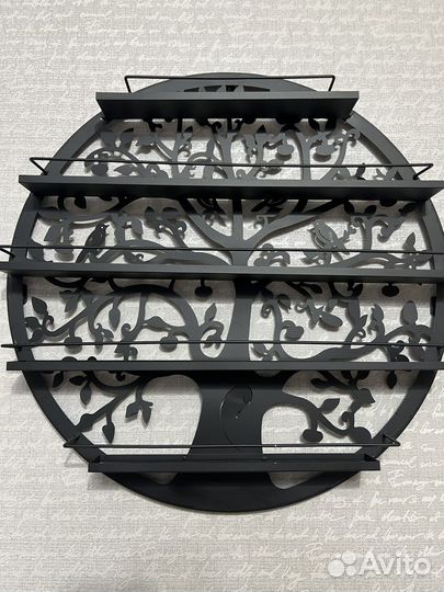 Кованная полка для гель лаков