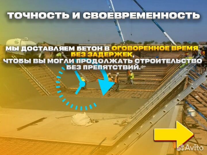 Бетон от производителя с доставкой