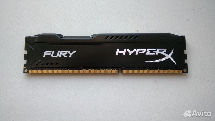 Оперативная память kingston hyperx ddr3 4gх2/8gx1