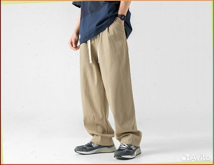 Спортивные широкие штаны карго (Все размеры в наличии)