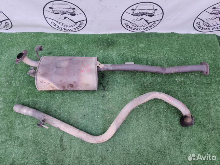 Глушитель в сборе Toyota Land Cruiser Prado RZJ95