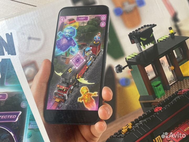 Игрушка самолет lego в сборе